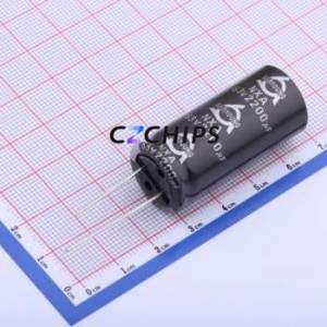 Condensador Electrolítico de Aluminio NXA 63V 2200UF 18*40 de Montaje Pasante, D18xL40mm 20% 4.28A-100kHz - Product Image 1