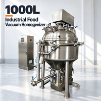 Imberson 1000L Homogénéisateur Industriel Sous Vide pour Aliments, Machine à Cisaillement Élevé