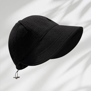Nouveau Chapeau <span class=keywords><strong>de</strong></span> Pêcheur Rayé Anti-UV Printemps/Été 2026 avec Logo Personnalisable, Nœud Gaufré Respirant et Réglable, Protection Solaire Polyvalente - Product Image 6