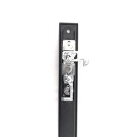 Accesorios de ventana de aluminio, cierre de puerta de ventana deslizante con perno de gancho, venta directa de fábrica
