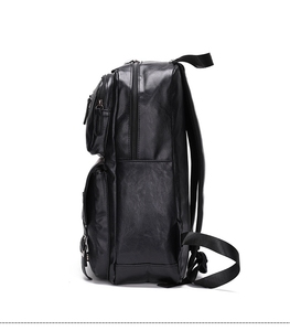<span class=keywords><strong>Sac</strong></span> <span class=keywords><strong>à</strong></span> <span class=keywords><strong>dos</strong></span> en similicuir épais multifonction pour hommes, imprimé personnalisé, plein air, randonnée, camping - Product Image 3