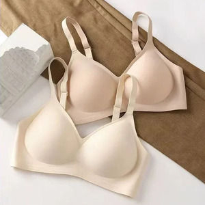Sous-vêtements sans couture pour femmes à petite <span class=keywords><strong>poitrine</strong></span>, soutien-gorge de sport push-up sans armatures, soutien doux, grande <span class=keywords><strong>poitrine</strong></span>, petite et fine - Product Image 6