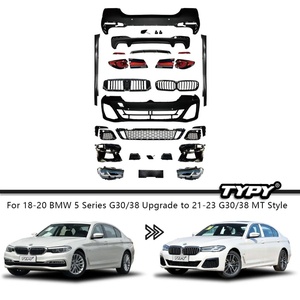 Kit de Carrocería TYPY 2023 M-TECH para BMW Serie 5 F10/F18 2018-2020, Ensamblaje de Parachoques, Faldones Laterales, Mejora con Estilo M-TECH - Product Image 2