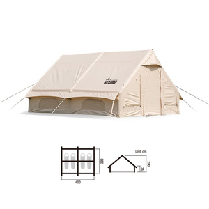 2026 Superventas: Tiendas de campaña de lona automáticas de lujo, de alta resistencia y bajo precio, grandes para familias, para glamping y patrullaje, para camping al aire libre, en venta. - Product Image 2
