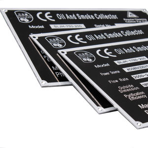 사용자 정의 내구성 인쇄 명판 레이저 금속 명판 태그 금속 에칭 라벨 - Product Image 5