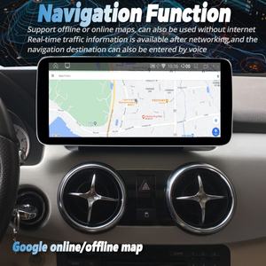 Radio Multimedia para Auto con Android 13 de 12.3 Pulgadas, Reproductor de Video para Benz Glk Glk200 Glk260 Glk300 Glk350 X204 2014 2015, GPS, Estéreo, CARPLAY - Product Image 3