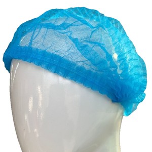 Gorro de <span class=keywords><strong>Chef</strong></span> Desechable a Rayas de Tela No Tejida, Antipolvo, <span class=keywords><strong>para</strong></span> Servicios de Alimentos, Plantas Electrónicas, Salas Limpias, a Prueba de Humo y Aceite - Product Image 5