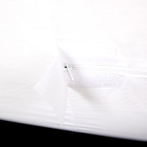 Premium Jersey örgü su geçirmez yatak koruyucu ile fermuar nefes şilte kılıfı - Product Image 3