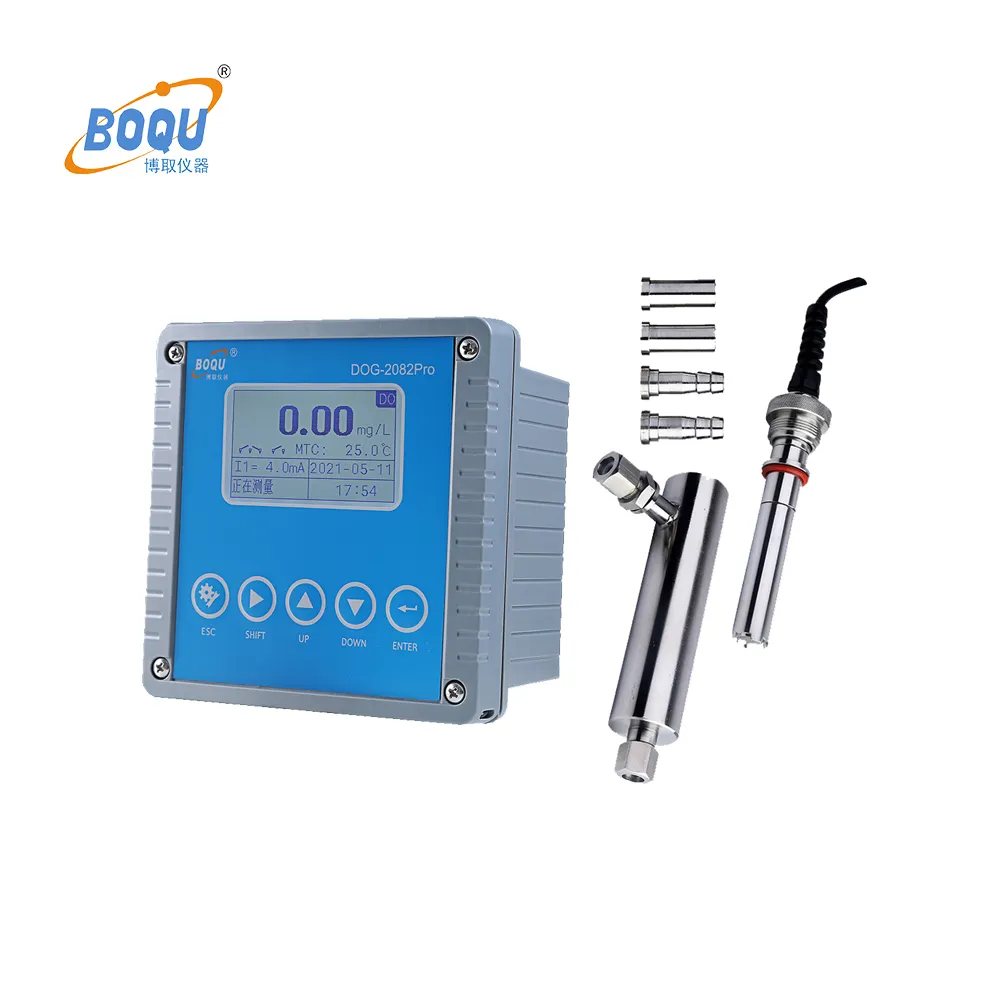 BOQU-DOG-2082Pro modelo de nueva generación, medidor de medición de agua pura, en línea, nivel PPb