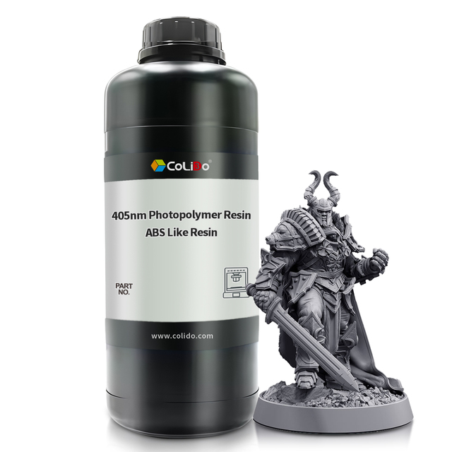 CoLiDo Photosensitive ABS-based Rigid Flexible UV Liquid 3D Printing Resin Cheap 4K/6K/8K 355~405nm Liquid Photopolymer Resin