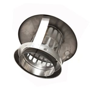 6 "capuchons de pluie de système de conduit de mur jumeau d'acier inoxydable - Product Image 4