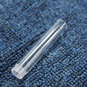 Maßgefertigtes Offenes Borosilikatglas-Rohr, Heißverarbeitetes Zylindrisches UV-Schauglas, Perforiertes Hochtemperaturbeständiges Anole-Glas - Product Image 1