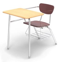 Table d'apprentissage pour la maison avec hauteur et angle réglables pour différentes activités, pieds de table réglables