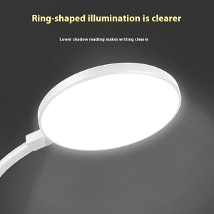 Sinh viên nghiên cứu đầu giường ký túc xá phòng ngủ chiếu sáng trắng LED USB sạc bảo vệ mắt Clip Phong Cách Hiện Đại Đèn bàn di động - Product Image 3