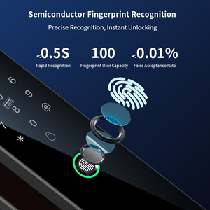 Tuya Smart Lock for Aluminum Supports Fingerprint Password Facial Recognition Real-time Monitoring APP Unlock Two-way - Product Image 5