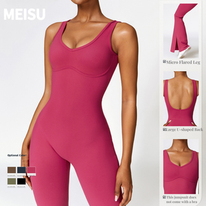 Combinaison de yoga moulante <span class=keywords><strong>nude</strong></span> pour femme, style décontracté, pour la danse, le fitness et le sport, nouveau style, ensemble de yoga, fabriqué en Chine - Product Image 5