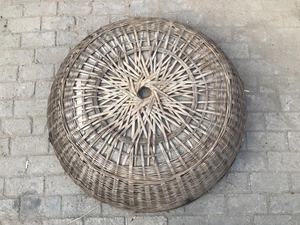 Китайская антикварная настенная плетеная Экологически чистая Корзина из ротанга - Product Image 5