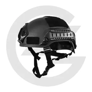 Helm keamanan taktis Aramid, helm keamanan untuk olahraga luar ruangan kustom pabrik