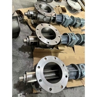 Válvula rotativa DN100 DN150 DN200 VL Ventilador de cierre sellado Transporte de polvo Válvulas de esclusa rotativas especiales para polvo o pellet