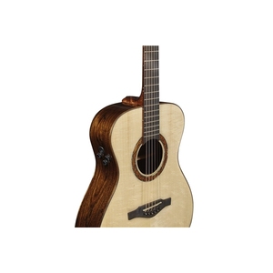 Guitares acoustiques EKO GUITARS - WOW A800E SB LTD, table en épicéa italien massif, dos et côtés en Bocote, manche et touche en acajou. - Product Image 4