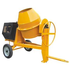 Diesel Motor/Elektrische Motor/Benzine Draagbare Mini Beton Drum Mixer With260L, 300L,350L,400L,500L Opladen Capaciteit