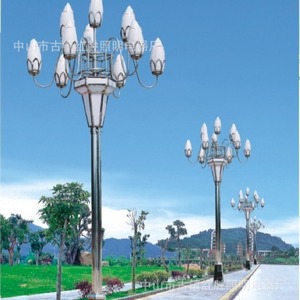 โคมไฟจีนสแตนเลสสตีล IP65 สำหรับภายนอกอาคาร ไฟ LED ตกแต่งสวน แบบติดตั้งกึ่งฝัง รับประกัน 5 ปี - Product Image 4