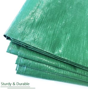 Telone poli verde <span class=keywords><strong>impermeabile</strong></span> con manici, <span class=keywords><strong>per</strong></span> riparo esterno, copertura del tetto, paralume da giardino, campeggio, lenzuolo - Product Image 3