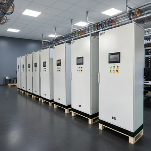 Gabinete de Control Eléctrico PLC Premium Personalizado, Panel de Control Eléctrico Inteligente para Plantas de Tratamiento de Aguas Residuales - Product Image 4