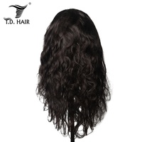 Perruque Lace front Wig 100% naturelle brésilienne, cheveux lisses, cheveux vierges, haute qualité
