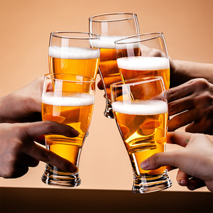 Vaso de <span class=keywords><strong>Cerveza</strong></span> <span class=keywords><strong>Bavaria</strong></span> con Logotipo Personalizado, Vaso de <span class=keywords><strong>Cerveza</strong></span> de Cristal Soplado a Mano, Taza de <span class=keywords><strong>Cerveza</strong></span> Artesanal de Gran Capacidad para Uso en Bares y Restaurantes - Product Image 2