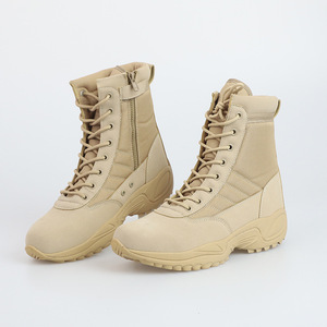 Bottes de désert unisexes à tige haute, imperméables, antidérapantes, respirantes, chaussures de randonnée et de trekking pour hommes et femmes - Product Image 2