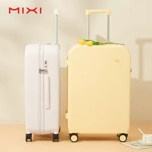 Mixi Vintage PC Maleta Suitcases Set Valise De Voyage Trolley Bag Lightweight Suitcase Travel Bags Luggage