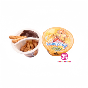 Prezzo di fabbrica per bambini Snack dolce tazza di cioccolato dolce confettura di caramelle con biscotto croccante barra salsa cioccolato - Product Image 4