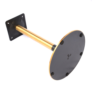 التجارية الفاخرة مصمم المستوردة أسود الزفاف مربع حجر أعلى طاولات طعام المطعم - Product Image 3