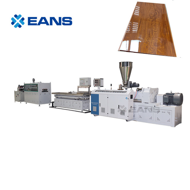 Hollow PVC Corner Profile Ceiling Wall Panel Sheet Making Machine