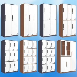 Tủ đựng đồ văn phòng hiện đại nhiều ngăn dành cho túi thể thao, ký túc xá nhân viên, nhà tắm, giày dép, chất liệu thép - Product Image 4