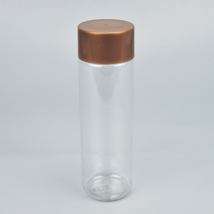 Transparent Pet Beverage Bottle 250ml With Lid <b>Reusable</b> Travel Water <b>Cup</b> Plastic Drinkware - Product Image 2