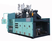 Moteur d'extrusion-soufflage rapide et automatique à servomoteur pour bouteilles d'eau multicouches de 5 gallons en PP/HDPE/PC/PETG/PS/EVA/ABS