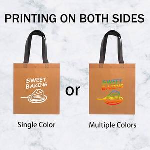 Bolsa de Comida para Llevar de Gran Capacidad, Base Extra Ancha, No Tejida, Personalizable con Logotipo, para Catering y Entrega de Alimentos - Product Image 4