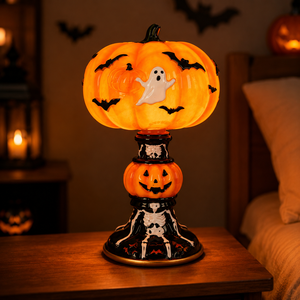 Lámpara Nocturna de Resina con Forma de Gato Negro Brujo, Adorno de Escritorio, Decoración para el Hogar de Halloween, Regalo - Product Image 2