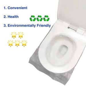 Housses de siège de toilette jetables et biodégradables pour voyage, type papier toilette pratique - Product Image 5