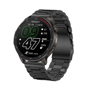 Montre connectée sport DSM11 HT48 bleue avec boussole, lampe de poche, connexion Bluetooth, batterie 1000 mAh, étanche 3 ATM, écran IPS 1,46 pouces - Product Image 4