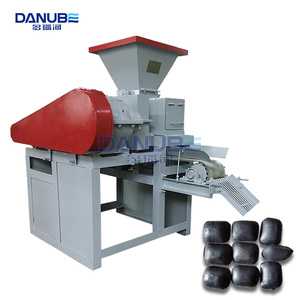 Machine de fabrication de briquettes de charbon de bois en forme de coussin sphérique haute pression hydraulique - Product Image 1