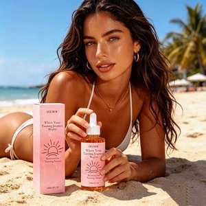 Aceite <span class=keywords><strong>Bronceador</strong></span> Autobronceador de Marca Privada de 60 ml, <span class=keywords><strong>Bronceador</strong></span> Corporal Oscuro, <span class=keywords><strong>Acelerador</strong></span> de Bronceado Extremo de Larga Duración, Suero para Bronceado Solar - Product Image 1
