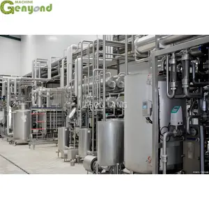 Genyond 150 L 200 L 300 L 500 L 1000 L elektrische kommerzielle tägliche Milch-Joghurt-Produktverarbeitungs-Produktionslinie