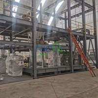 Ligne de Machines d'Alimentation RICHI Unité 1-10 Tonnes par Heure, Ligne de Traitement pour la Fabrication de Granulés d'Aliments pour Bovins, Ovins, Volailles et Poulets à Vendre