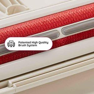 Self <b>Cleaning</b> Dogs Cats Fur Remove From Furniture <b>Carpets</b> Bedding Clothing Cat Dog Hair Roller <b>Brush</b> Pet Hair Remover - Product Image 3