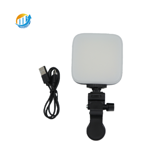 Pocket LED Video Light Rechargeable Fill Light 2500K-9000K Bi-color Temperature Dimmable LED Light for Photography