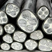 Cable Plano Flexible RVVB de 2/3 Núcleos, Aislamiento de PVC, Cable de Cobre de Bajo Voltaje para Instalaciones Eléctricas Interiores, Suministro de Fábrica