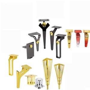 Patas de Sofá Ajustables de Metal Resistente, Patas de Repuesto Modernas para Muebles, en Dorado, Negro y Cromo, para Uso en Hoteles y Exteriores, para Sofás y Gabinetes - Product Image 4